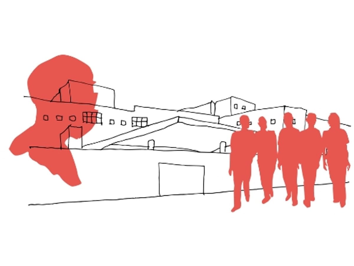 Södersjukhusets entré, läkare