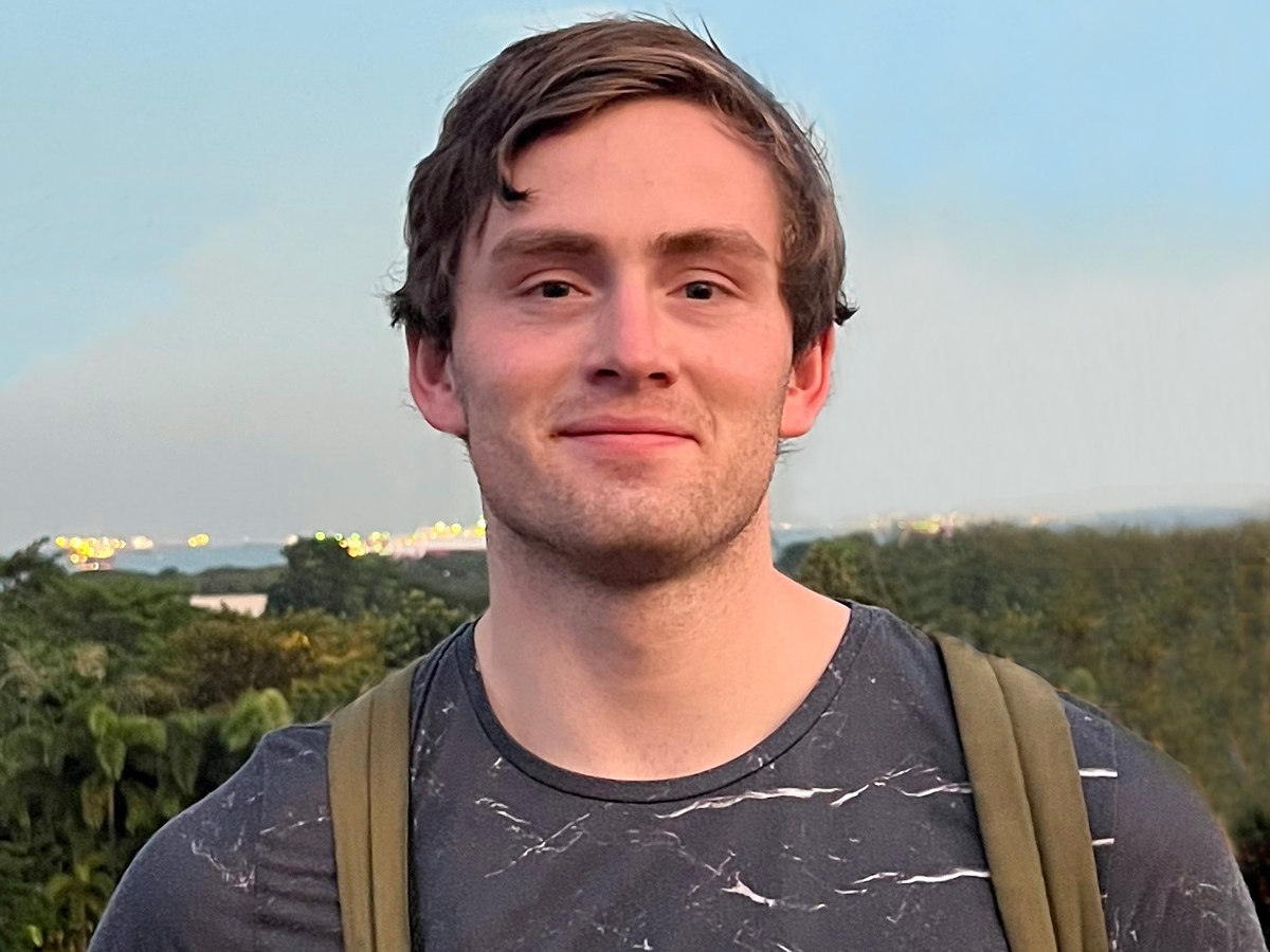 Filip Christiansen, doktorand i forskargruppen och anställd på Södersjukhusets kvinnoklinik.