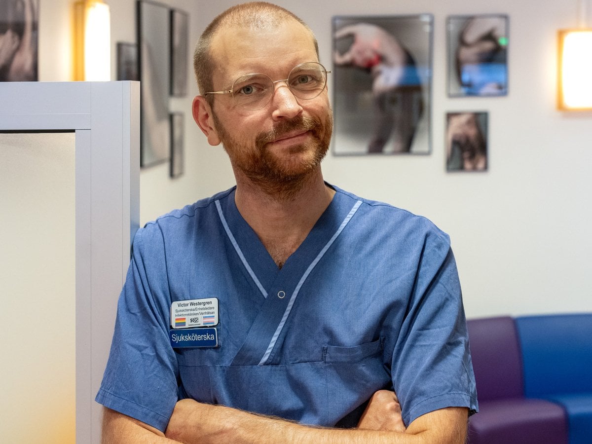 Porträttbild på Victor Westergren 