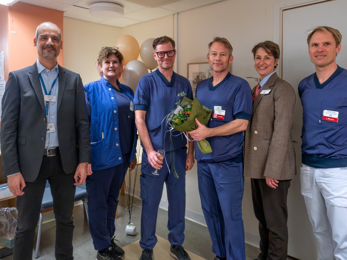 Gruppbild på 6 personer