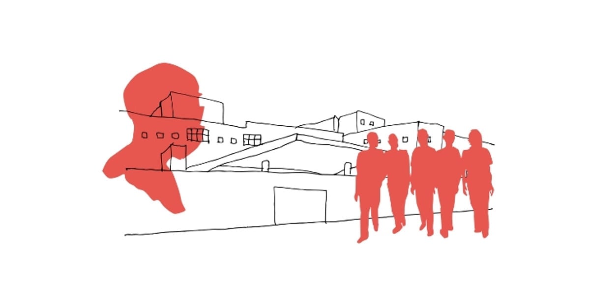 Södersjukhusets entré, läkare