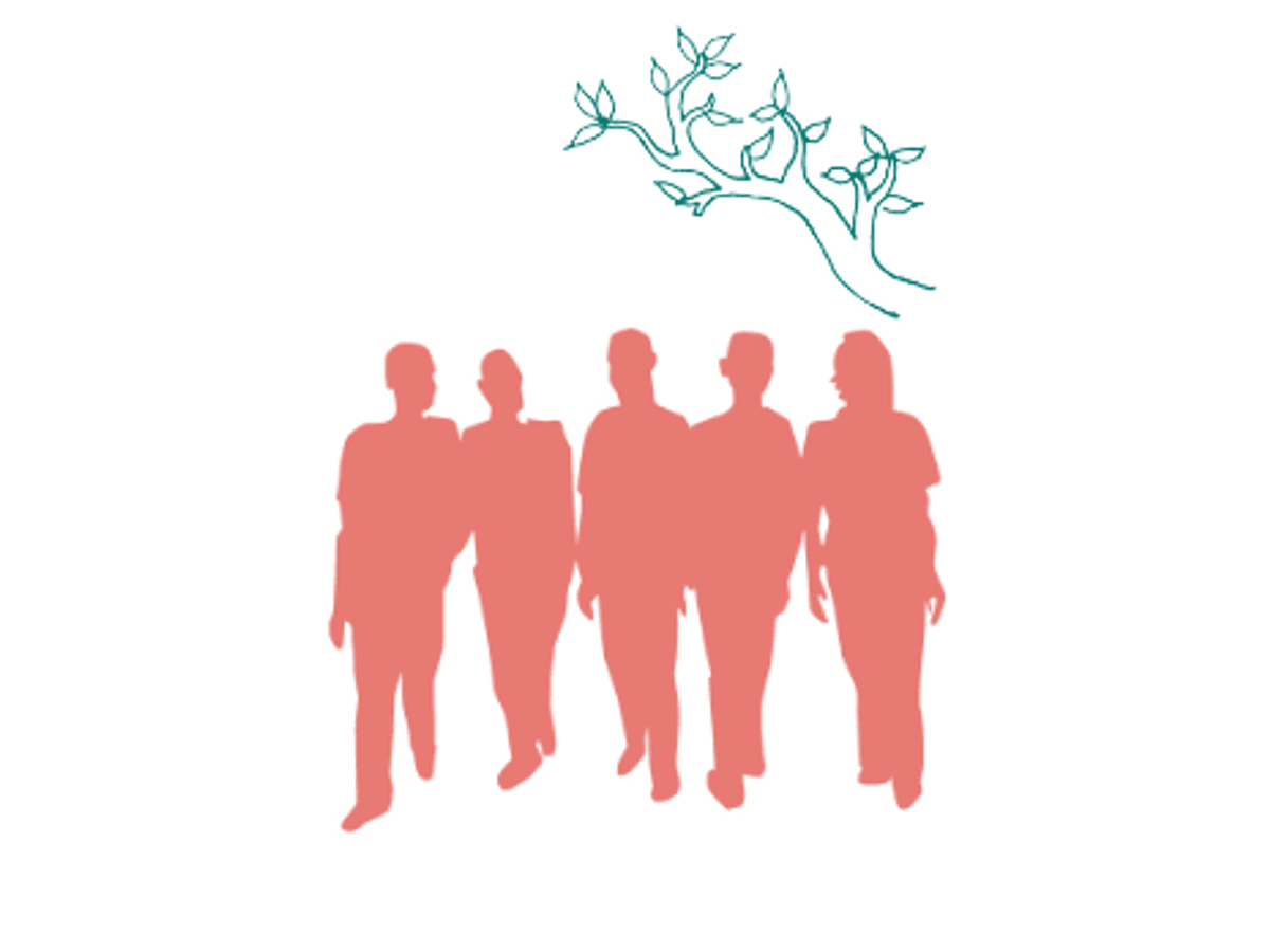 Illustration på medarbetare på Södersjukhuset