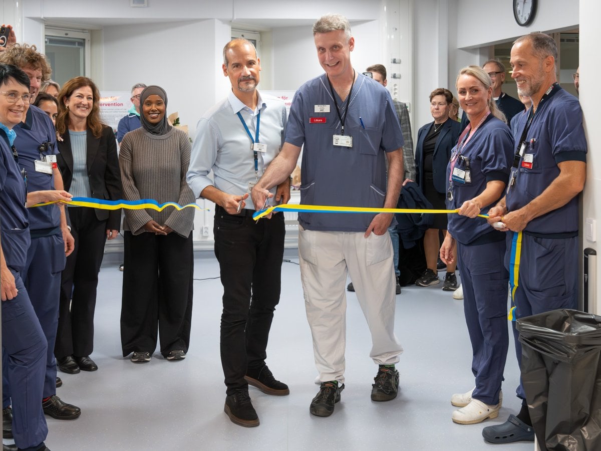 Invigning PCI, hjärtintervention 25