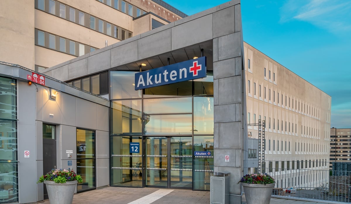 ingång till akuten södersjukhuset