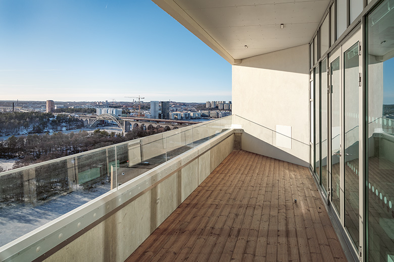 Den nya vårdbyggnaden har utsikt över Årstaviken. Patienter ska nu, liksom för 80 år sedan, kunna vila blicken på den vackra utsikten.